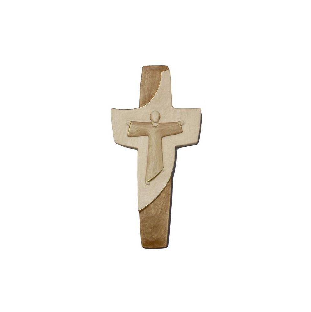 Saint François croix en bois