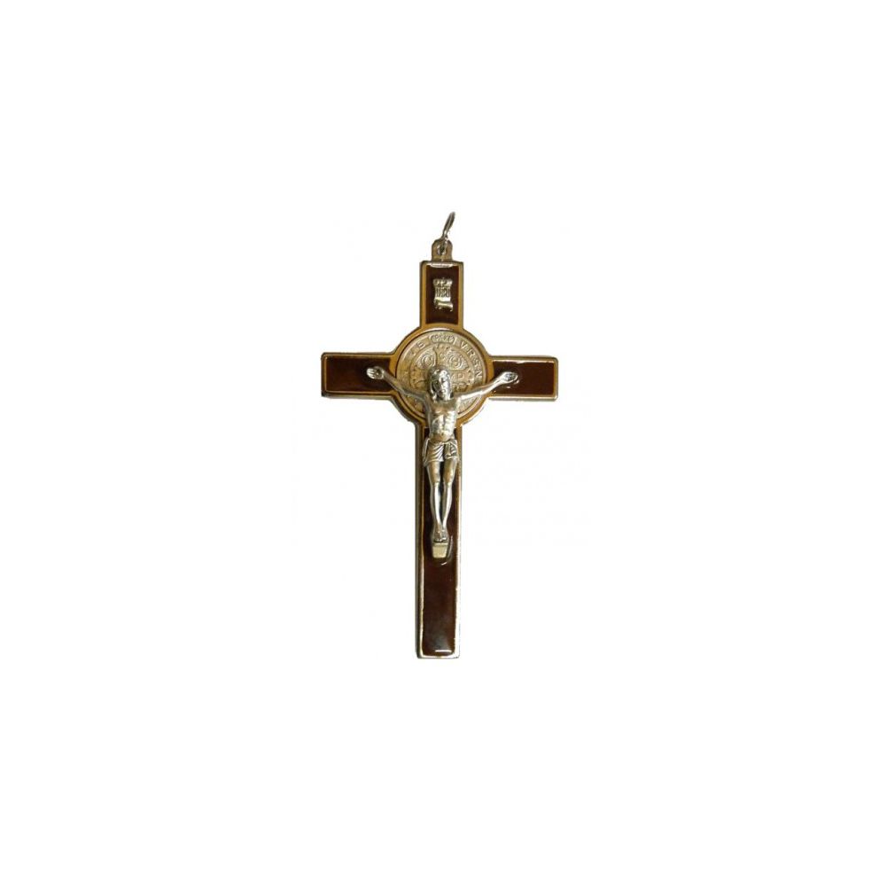 Croix de Saint Benoit - marron