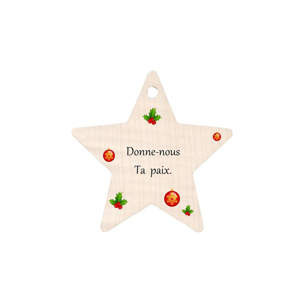 Étoile de Noël - Donne-nous ta paix