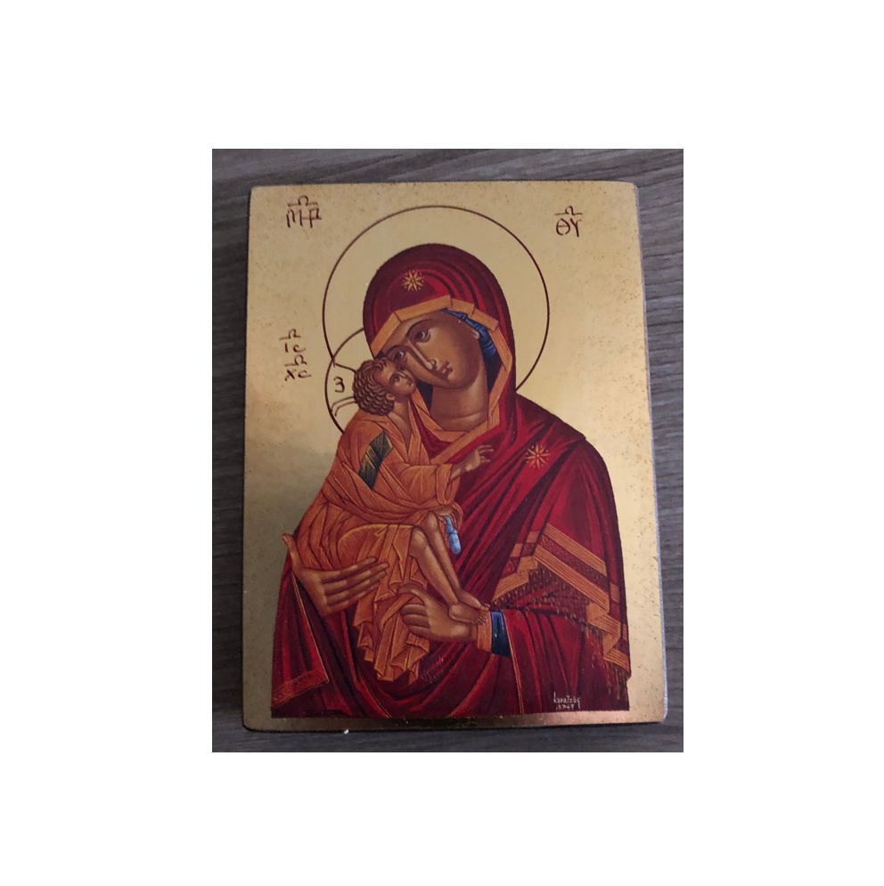 Icône religieuse - La Vierge de la tendresse