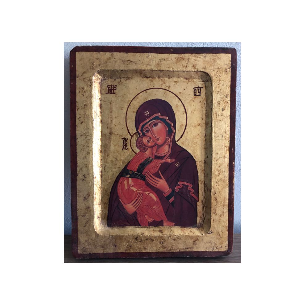 Icône religieuse - Vierge de Valdimir