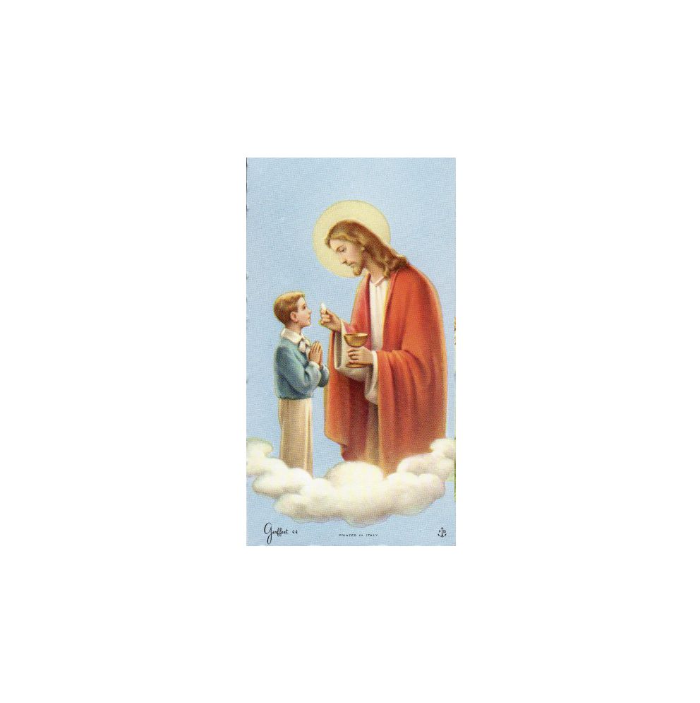 Image garçon - Jésus sur un nuage