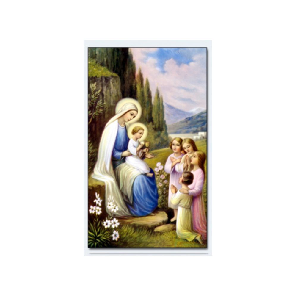 Image -Marie avec Jésus Hostie