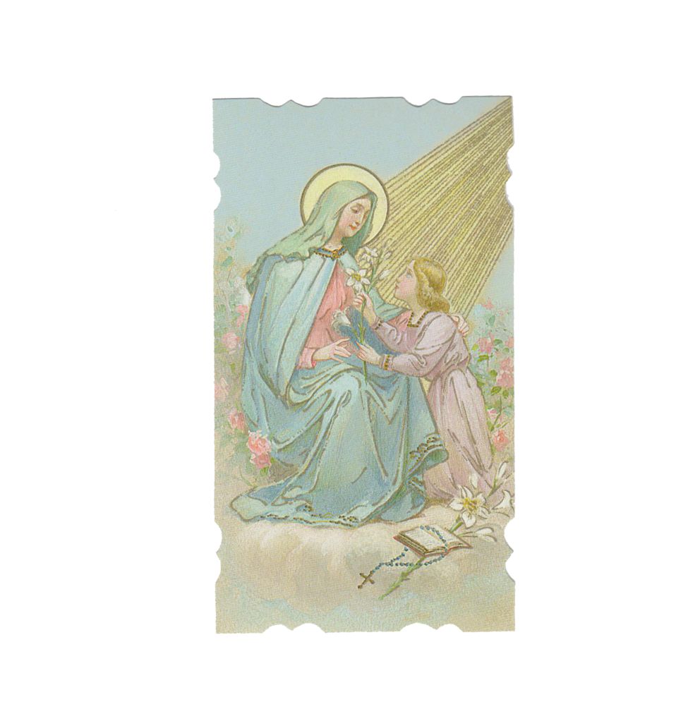 Image - Jésus prie avec Marie