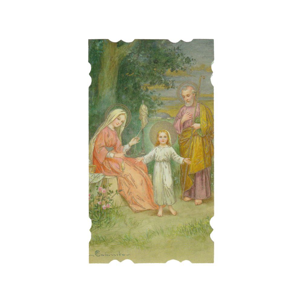 Image religieuse - Sainte famille
