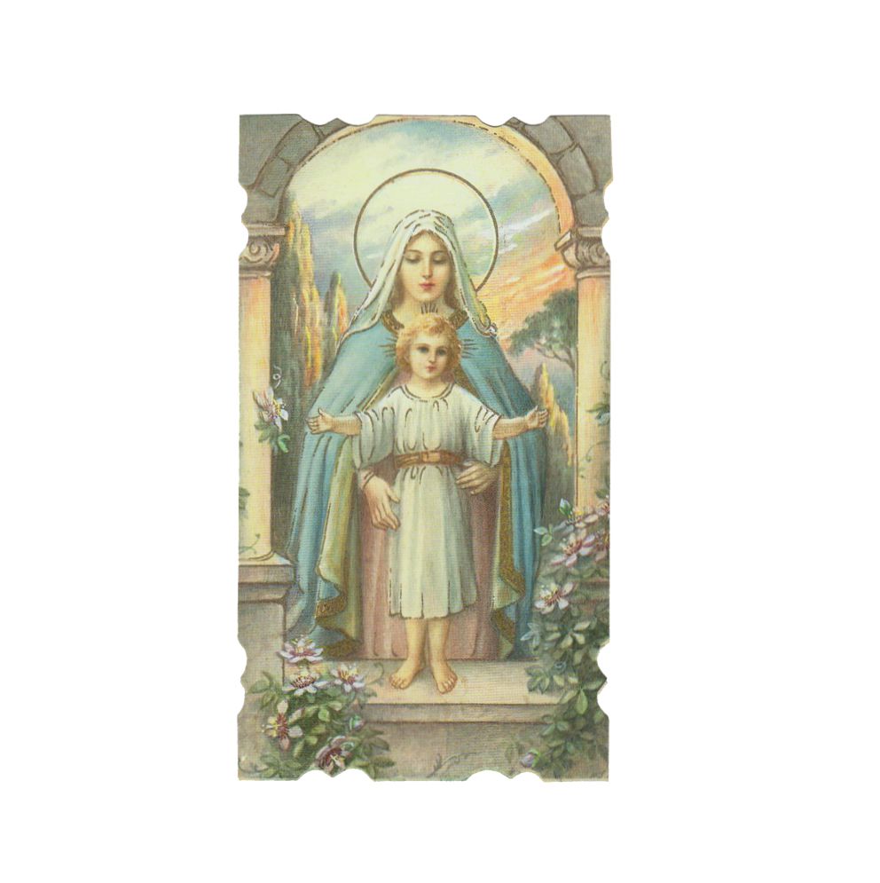 Image pieuse - Sainte Vierge à l'enfant