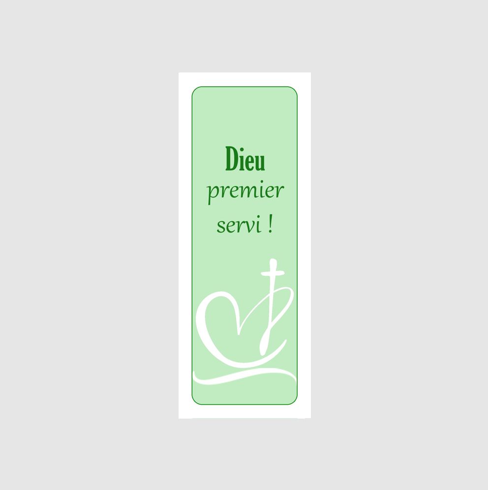 signet catholique - Dieu premier servi !